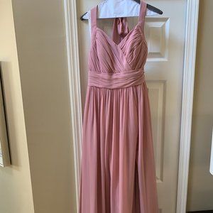 Azazie Dusty Rose Size 8 Dress